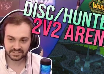 Hitting some smooth kills as Disc Priest/Hunter 2v2 | Hydra WoW TBC Arena