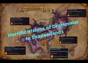 Horrific visions of Orgrimmar 9.2.5 Shadowlands