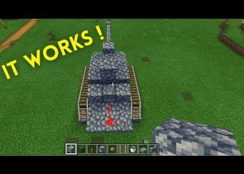 How To Build Working Tank in Minecraft