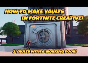 How To Make VAULTS In Fortnite Creative! Vaults With Working Doors!