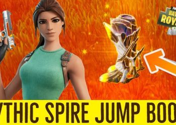 How to Get Mythic Spire Jump Boots! Mythic Boots Location! Fortnite Season 6 Mythic Weapons!