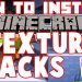 How to Install Texture Packs : Minecraft Resource Packs 2020