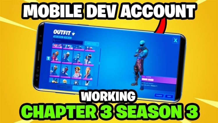 How to get *MOBILE HYBRID SERVER* (DEV ACCOUNT) on Fortnite Season 3! (WORKING)