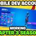 How to get *MOBILE HYBRID SERVER* (DEV ACCOUNT) on Fortnite Season 3! (WORKING)