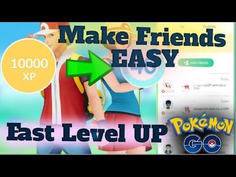 How to make Friends in pokemon go || Fast way to make 200 friends || pokemon go (hindi)