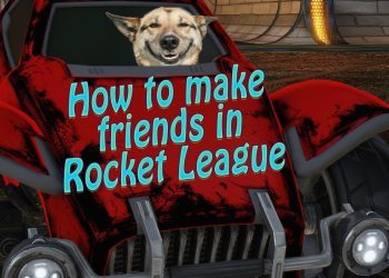 How to make friends in Rocket League.