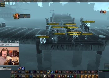 Hydra + boat vs 20 horde (Classic wow pvp)