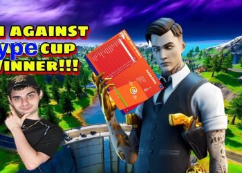 I 1v1 Fortnite Hype Cup Winner and this happened...