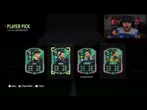 I PACKED 99 SHAPESHIFTER MESSI! #FIFA22 ULTIMATE TEAM