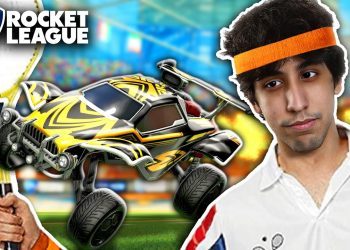 I challenged NRG Jstn to a 1v1 in Rocket League SQUASH