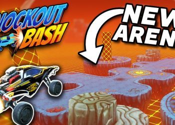 I created a NEW Rocket League KNOCKOUT MAP, and it's a lot of fun!