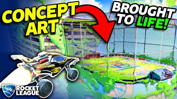 I spent 1000 HOURS creating this in Rocket League... here it is