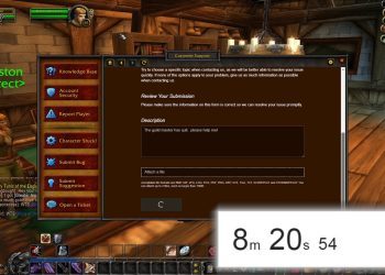 In Game tickets on WoW Classic are a joke