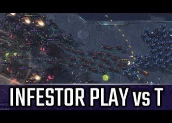 Infestor play vs T l StarCraft 2: Legacy of the Void Ladder l Crank