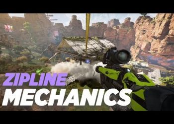 Infinite zipline jump in Apex Legends #shorts