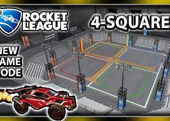 Introducing: Rocket League 4-SQUARE (NEW GAME MODE!)