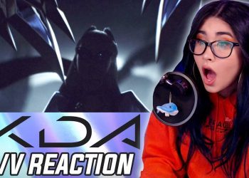 K/DA - VILLAIN ft. Madison Beer and Kim Petras (Official Video - Starring Evelynn) (MY REACTION!!)