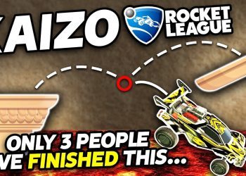 Kaizo Rocket League: an IMPOSSIBLE parkour course