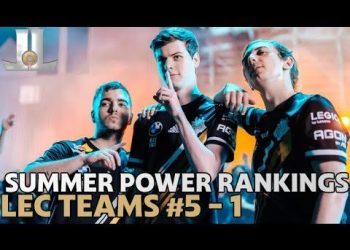 #LEC 2022 Summer Preseason Power Rankings | Teams #5 - 1