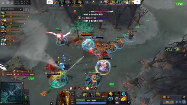 LIVE DOTA 2 - WOLF VS RESURGENCE | TEAM SPACE VS TEAM ASPIRATIONS B03 (Asian DOTA2 Gold)