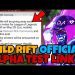 LOL MOBILE WILD RIFT | OFFICIAL ALPHA TEST LINK | FAKE OR REAL ?! ~ League of legends Wild Rift