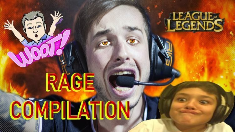 League of Legends: 2019 Pro Players Rage/Tilted Compilation