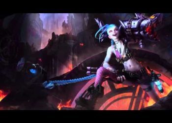 League of Legends JINX Login Screen