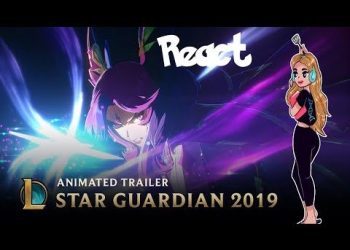 Light & Shadow ~ Star Guardian Animated Trailed~ League of Legends ~ Girl REACT
