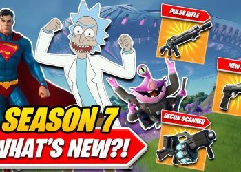MASSIVE Fortnite SEASON 7 UPDATE! EVERYTHING You NEED TO KNOW In UNDER 5 MINUTES! (Drivable UFOs!)