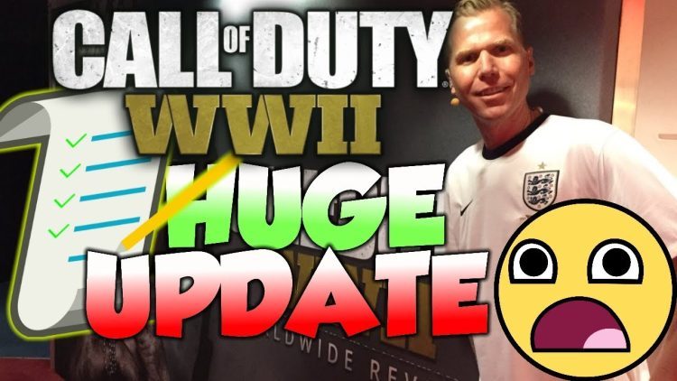 MEGA Update COMING to Call Of Duty: WWII – Sprint Out Times, Health Regeneration, Weapon FIX & MORE –  CallofDuty CoD eSports