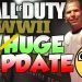MEGA Update COMING to Call Of Duty: WWII – Sprint Out Times, Health Regeneration, Weapon FIX & MORE –  CallofDuty CoD eSports