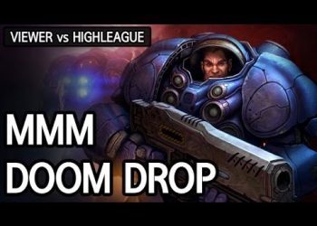 MMM Doom Drop against Zerg l StarCraft 2: Legacy of the Void l Crank