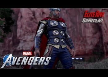 Marvel's Avengers - Thor Gameplay - Desert Hive (Elite) (No Commentary)