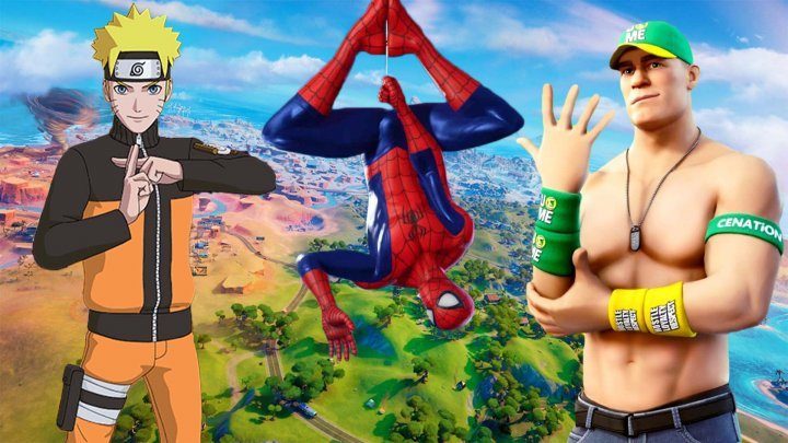 Meet John Cena, Naruto and Spider-Man