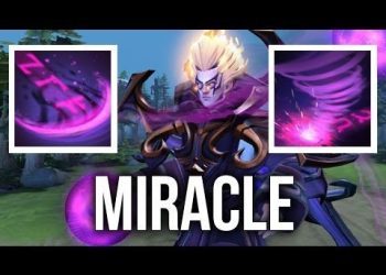 Miracle- Dark Artistry Invoker's Set 9011 MMR Gameplay Dota 2