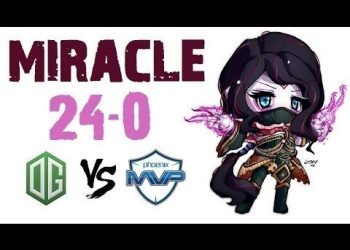 Miracle TA 24-0 perfect victory [OG vs MVP]