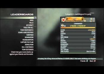 Modern Warfare 3 - 140,000 Kills! Final Stats NO HACKS MODS or CHEATS