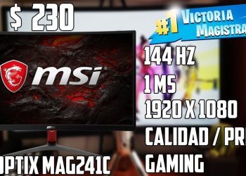 Monitor gaming de 144hz calidad / precio | msi optix G24C