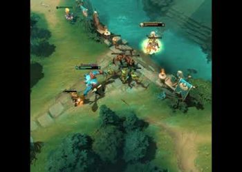 My luckiest moment in Dota 2 #Shorts