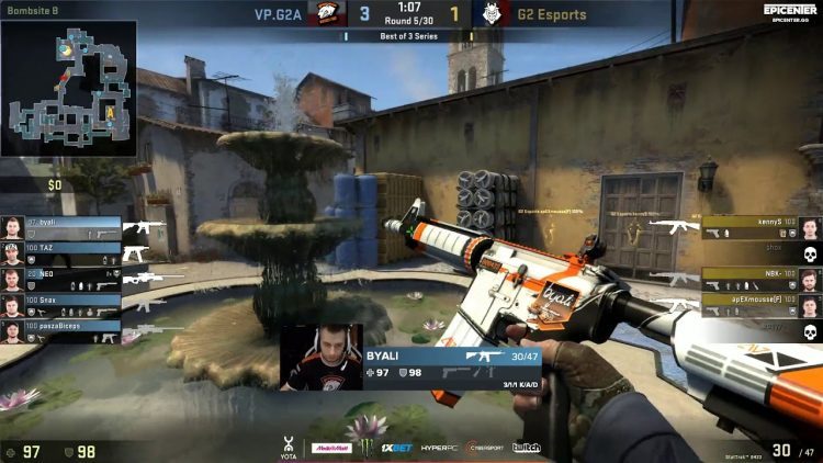 NEO holds the line with a triple kill Inferno  G2 vs Virtus pro  EPICENTER 2017