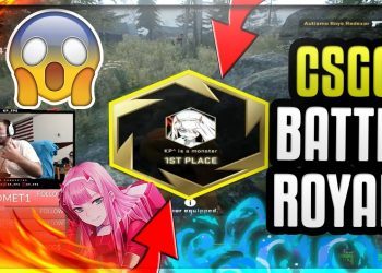 *NEW* CS:GO BATTLE ROYALE - DANGER ZONE FIRST EVER WIN