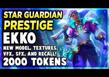 *NEW* STAR GUARDIAN EKKO PRESTIGE EDITION IS KINDA COOL I GUESS - League of Legends PBE Gameplay