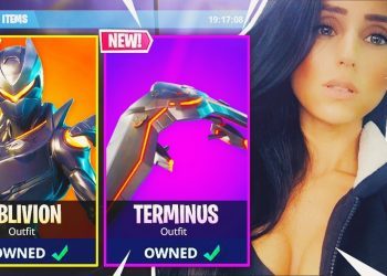 NEW "GIRL OMEGA" OBLIVION SKIN IN FORTNITE BATTLE ROYALE!!!