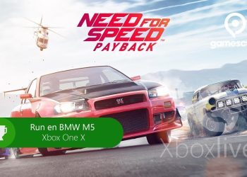 Need for Speed Payback - Run en BMW M5 sur Xbox One X 4K