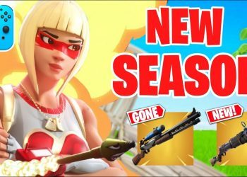 Nintendo Switch Fortnite Gameplay (Season 6)
