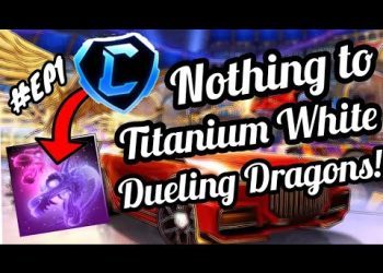 Nothing to WHITE DUELING DRAGONS in Rocket League! (episode 1)