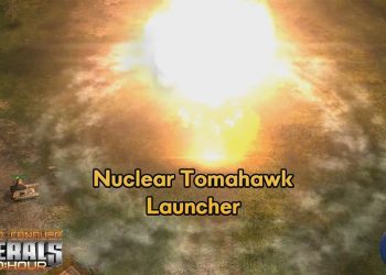 Nuclear Tomahawk Launcher in C&C Zero Hour