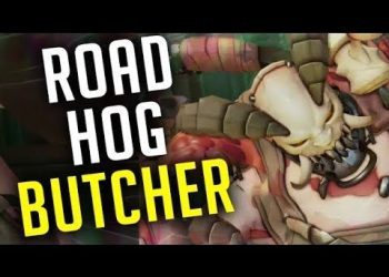 OVERWATCH - ROADHOG BUTCHER SKIN GAMEPLAY!