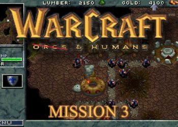 Old Games - Warcraft 1 (PC DOS) / Humans #3 No Commentary 4K