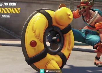 Overwatch: Carrying with Junkrat and Brigitte on the new map Havana